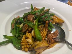 私房青椒炒鲍鱼-院里寻菜·精致庭院菜(观沙岭店)