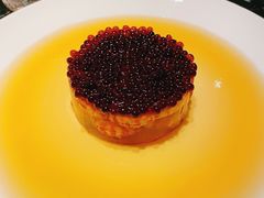 摩纳德黑醋鱼籽龙虾冻-甄御•海鲜新青岛菜(麦岛店)