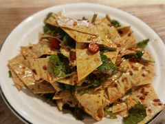 习水豆皮拌香菜-树厨贵州菜(大十字店)