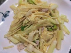 茭儿菜炒鸡蛋-广迎居老正兴菜馆