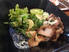 -蝶豆花蓝面条