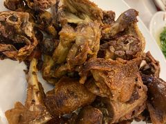 椒盐鸭架-九花山烤鸭店