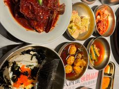 -草家酱蟹炭火烤肉店(珲春南路一店)