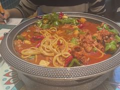 -楼兰古丽·新疆拌面·清真(华阳城店)