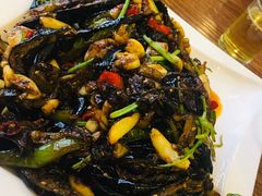 竹帘烤全茄-明海妈妈菜(大连外国语学院店)