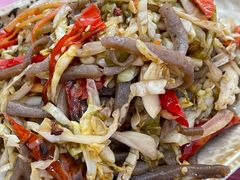 泡菜炒魔芋-乐乐餐厅(湘子庙街店)