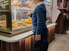 面包甜点陈列柜-Tims天好咖啡·贝果(雁展路万象天地店)