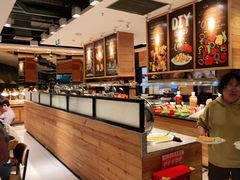 自助取餐区-比格比萨自助(新辰里学清路店)