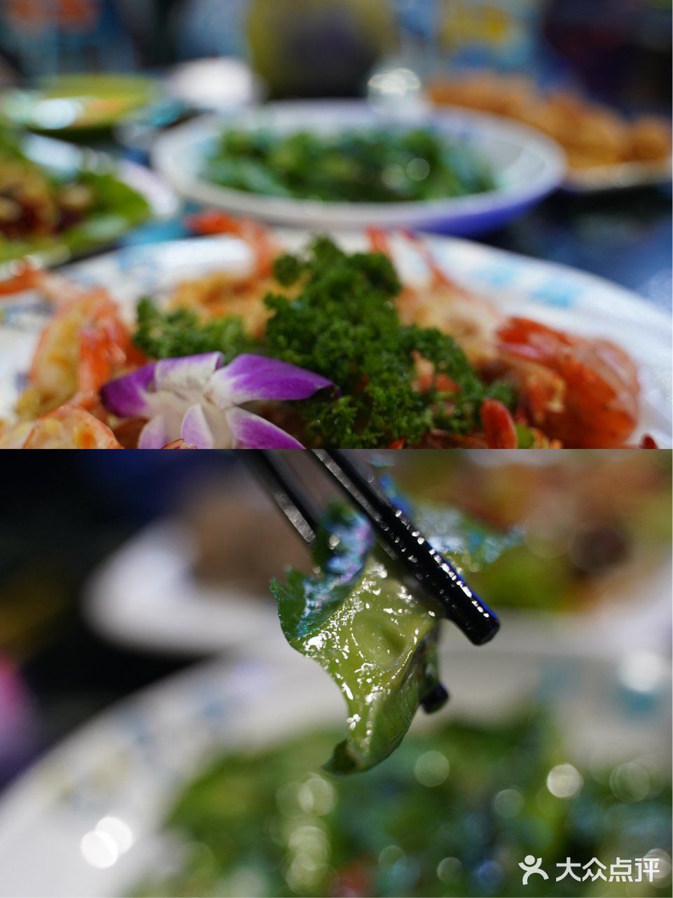 一起来吃小海豚海鲜！ 这家居然有驻唱，唱歌特别好听