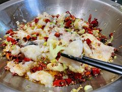 炝锅无刺巴沙鱼-清真·锦翔炝锅鱼(明德门店)