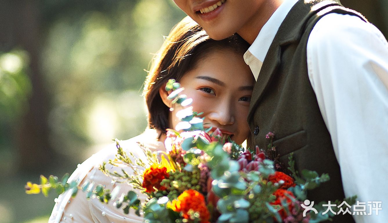 春夏小清新婚照🌿藏在小森林里的秘语💕
