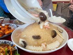 三鲜锅巴-北大地皖峰饭馆