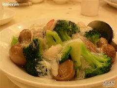 蟹肉扒双蔬-镛记酒家