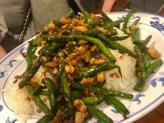 干烧四季豆饭-玫瑰苑烧腊饭店