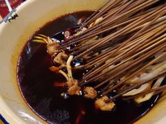 -拈签一笑黄牛肉辣卤串串