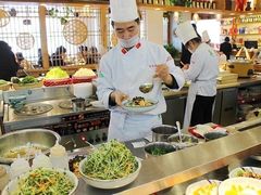 自助取餐区-村长家的疙瘩汤·东营菜(东营茶城店)