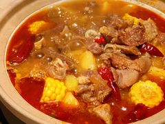 现煲牛腩煲-左庭右院鲜牛肉火锅(新梅广场店)