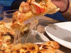 海鮮芝士披薩-必胜客(华南摩尔店)