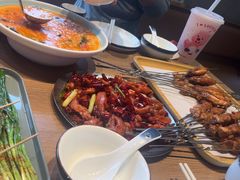 -街角等你.大连海鲜烧烤.经典铁板海鲜串(西安路店)