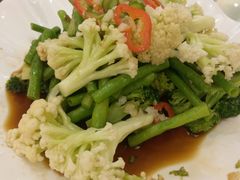 农家捞起三宝蔬-天鲜阁·海鲜粤菜·33年老字号(石槎白云站店)