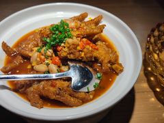 香辣虎皮鸡爪鸡爪-坛宗剁椒鱼头(河西王府井店)