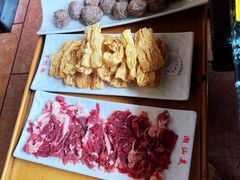 炸腐竹-潮汕美牛肉丸火锅店(天宁寺店)