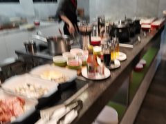 自助取餐区-希尔顿欢朋酒店自助餐