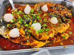 荔枝香辣清江鱼-鱼酷活鱼烤鱼(中联广场店)