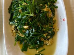 韭菜炒鸡蛋-怡园饭店-餐厅(四望亭店)