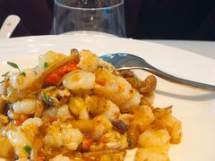 蟹粉玉菇湿炒虾仁-上海总会SHANGHAICLUB(兴业太古汇店)