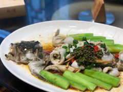 鲜花椒蒸桂花鲈-猪肉婆私房菜(容桂总店)