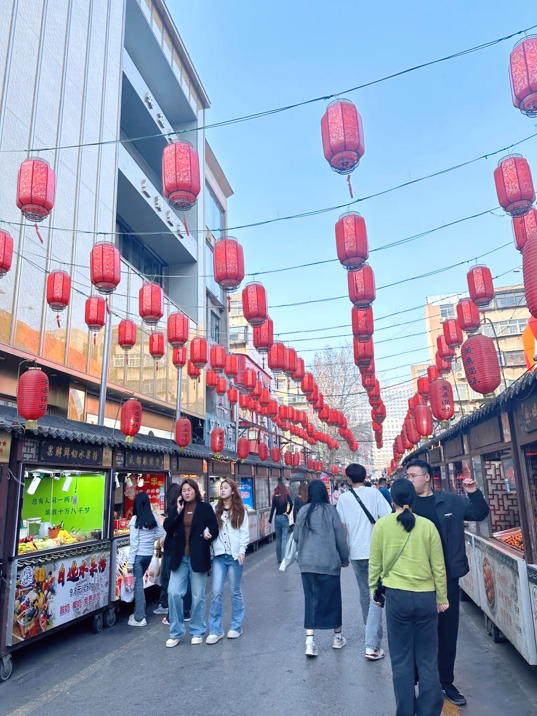 王府井小吃街简笔画图片