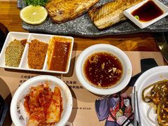 烤青花鱼-万兴佳烤肉·长白山老味道(宏泰广场店)