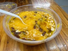 芒果冰浆-夏食光安顺小舒冰粉冰浆(甲秀楼店)