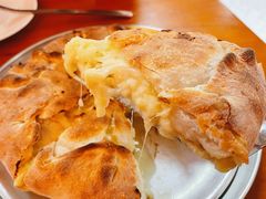 重磅流心榴莲芝士披萨-黑熊披萨orso pizza