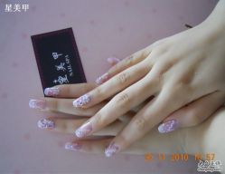 新娘甲&蕾丝玫瑰-星美甲