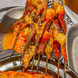 不是那种小尾巴！巴掌大的烤三文鱼尾！！