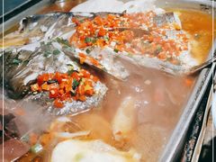 -廖师傅大蒜炒腊肉(袁家岭店)