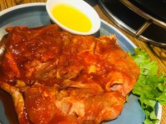 蜂蜜鸡腿排-大壮家原味烤肉(兴华北街店)