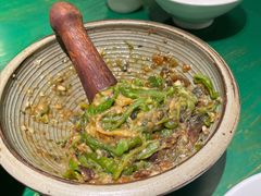 皮蛋青椒擂茄子-费大厨辣椒炒肉(太平老街店)