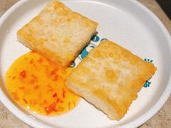 香煎鱼饼-淘米捞·米汤脆鲩鱼火锅(福田皇岗店)