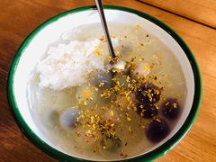 桂花酒酿五彩汤圆冰粉-甜心闲生传统手工冰粉(人民广场店)