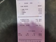 账单-Burger & Lobster(Dean Street)