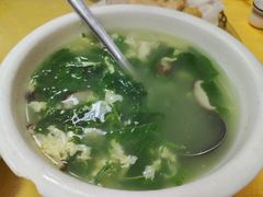 鸡蛋肉片桑叶汤-成惠食府(赤岗店)
