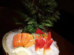 三文鱼刺身-鳗鱼家·深夜食堂(军博店)