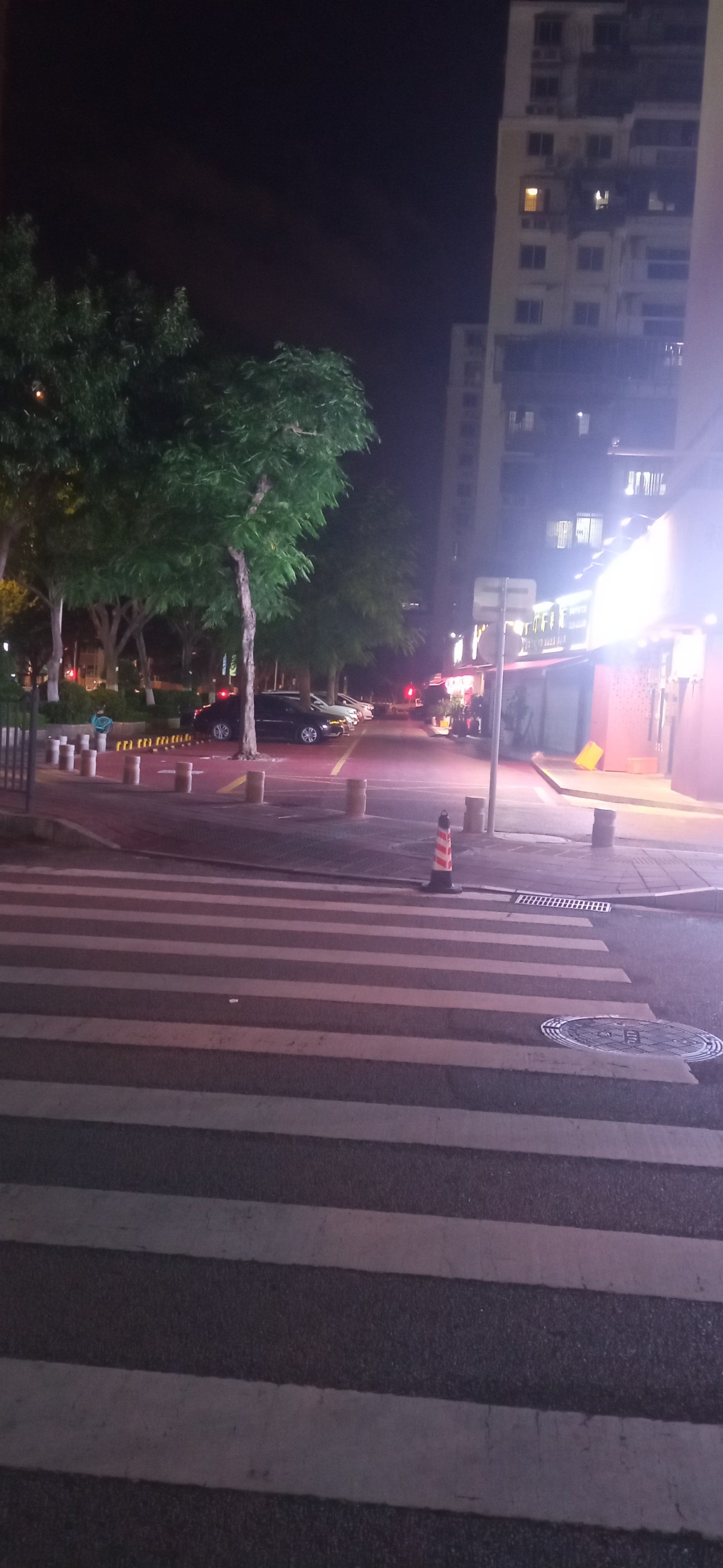 晚上11点的街道