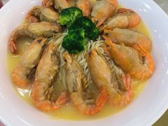 芝士伊面焗罗氏虾-四季大酒楼(白濠店)