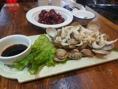 白灼鸟贝-老姑砂锅·烧烤天津菜(体北道店)
