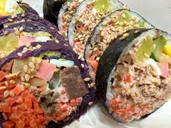 紫薯牛肉金枪鱼组合-胤韩紫菜包饭·炸鸡·拌饭(宋家庄店)