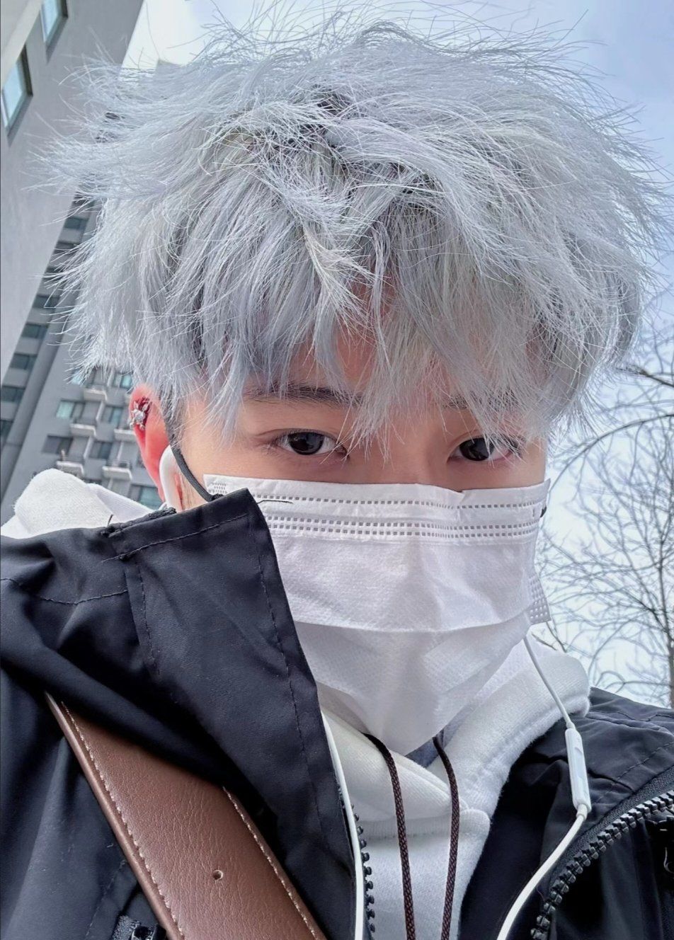 超级适合冬天的男士发色